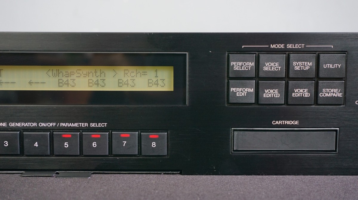 Yamaha TX802 2U Rack Mount Digital FM Synthesiser 1987 - (DX7II