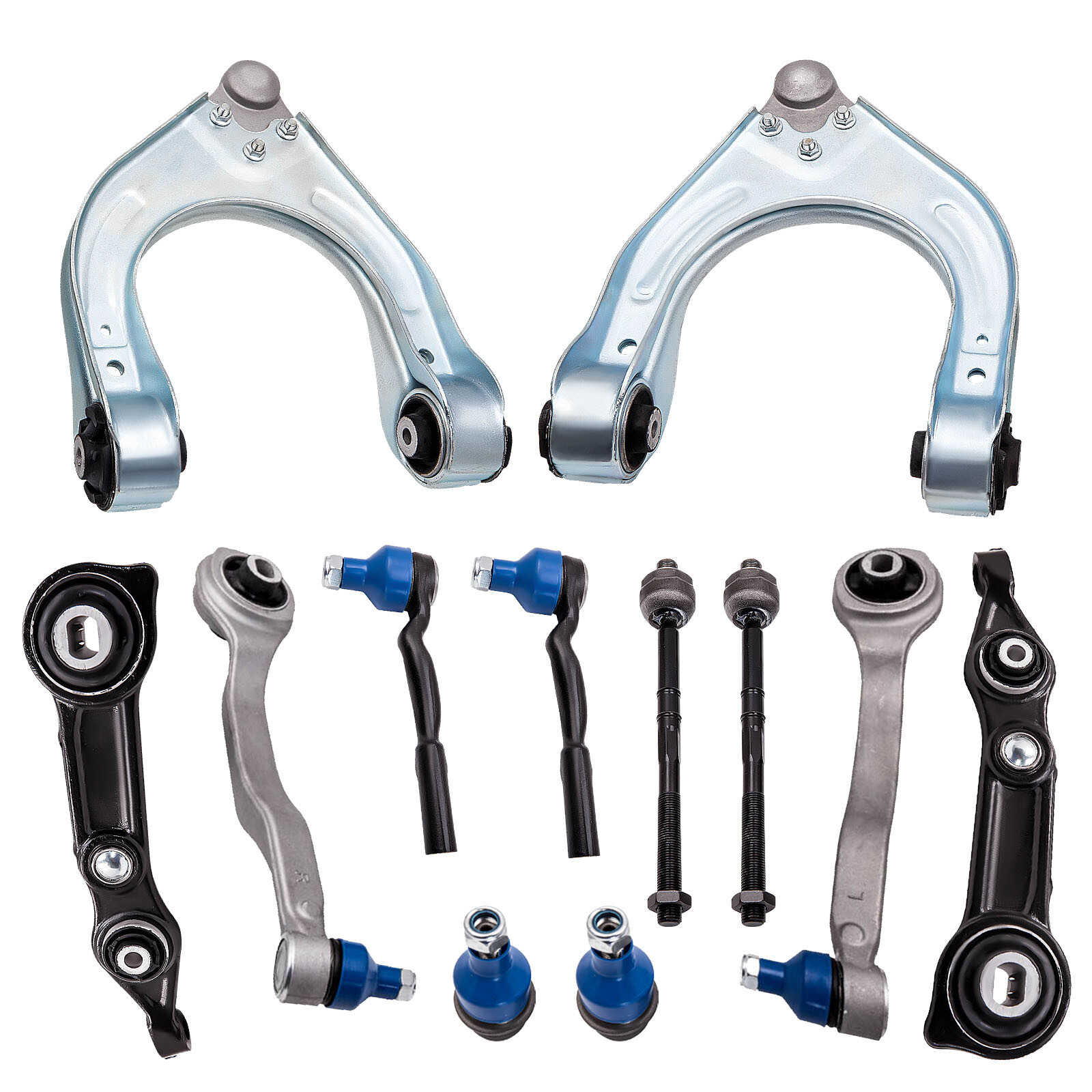 Control Arms Tie Rod Ends Suspension Kit for Mercedes Benz W211 E320 E500 CLS550