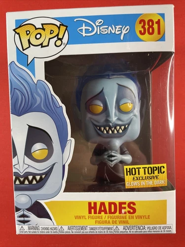 Funko Pop! Disney Hades (Glow) Hot Topic Exclusive Minor Box Damage