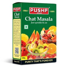 Marca Pushp Chat Masala (pack de 100g) (pack de 1)\