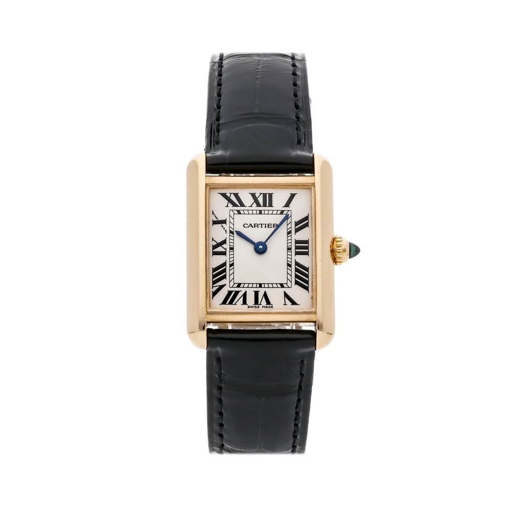 Cartier Tank W1529856 29.5 mm Silver Dial
