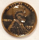 1957 Proof Lincoln Cent
