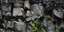 72X24 Inches Stone Aquarium Background Grey Rock Fish Tank Background Rocky Terr