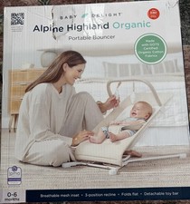 Baby Delight Alpine Highland Organic Portable Bouncer