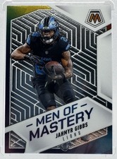 2025 Panini Mosaic #12 Jahmyr Gibbs Men of Mastery - DET Lions