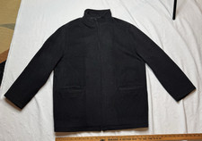 Lauren Ralph Lauren - Wool Coat - Men's Large - VINTAGE - Charcoal Gray