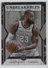 2017 Panini Cornerstones Basketball LeBron James #UB2 PSA 9