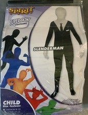 Slenderman Kostüm Kinder Größe M Spirit Halloween