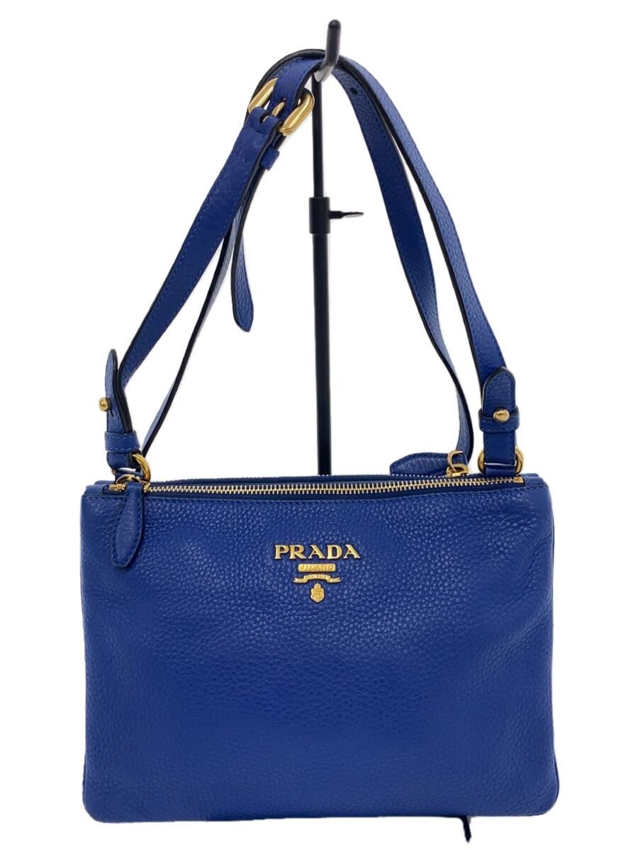 PRADA Shoulder Bag BLU Solid - image 1