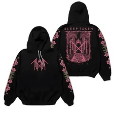 Retro Sleep Token Even In Arcadia Floral Hoodie, Sleep Token Tour 2025 New Song