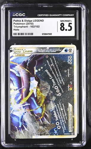 Palkia & Dialga LEGEND graded CGC 8.5 for sale on eBay