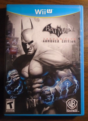 Batman Arkham City - Armored Edition (Nintendo Wii U) **Good**  EX-LIBRARY
