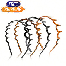 Zig Zag Headbands Recycled Plastic Wavy Hair ...