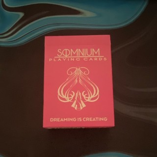 Somnium Somnium Playing Cards Kartendeck Joy Edition 2021 vergoldet pink