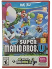 New Super Mario Bros U + New Super Luigi U Wii U Complete Clean Disc