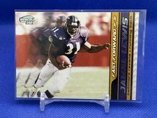 2001 Pacific Invincible Fast Forward #1 Jamal Lewis 100/1000 Ravens