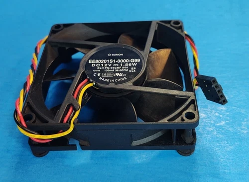Dell OptiPlex 390 990 3010 7010 SFF PC 5-Pin 80mm Case Fan w/Rubber Mounts 99GRF