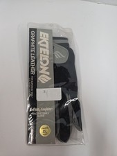 Ektelon Raquetball Glove Graphite Leather ARC 2 XL Right Unisex Vintage 1994 NOS