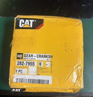 NEW GENUINE OEM  CATERPILLAR GEAR-CRANKSHAFT: 282-7955