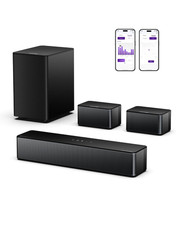 ULTIMEA 5.1 Sound Bar for Smart TV, with Dolby Atmos, 410W Peak Power, Surround