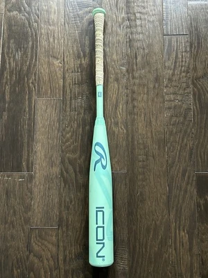 Bate de béisbol usado Rawlings 2026 ICON USSSA 31/26 2 piezas Compuesto como nuevo 2 3/4" - Imagen 1 de 4