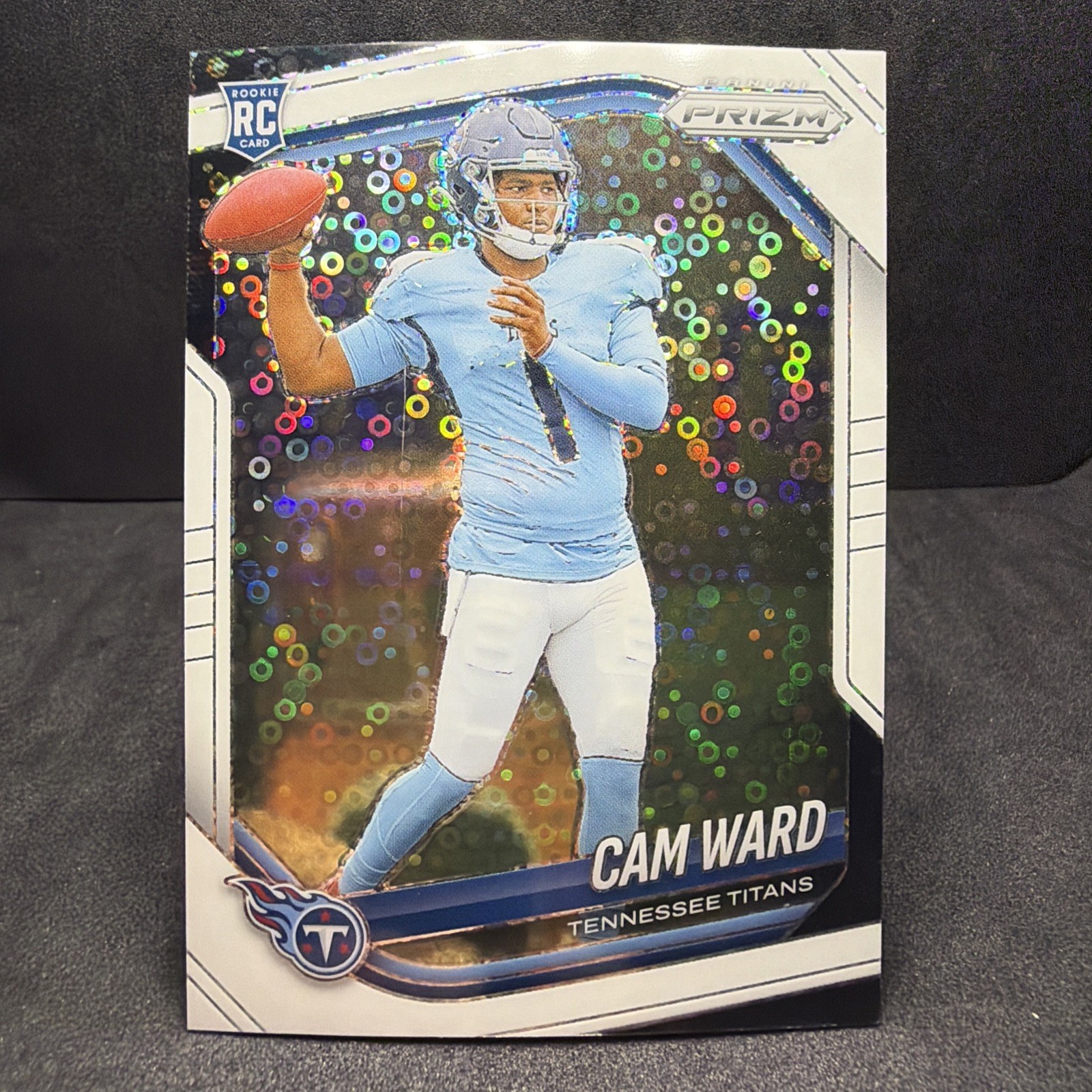 2025 Panini Prizm - Rookies Cam Ward #352 White Disco Prizm (RC)