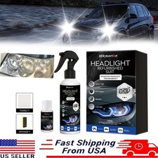 Automotive Headlamp Restoration Fluid Oxidized Headlight Refurbishment Kit