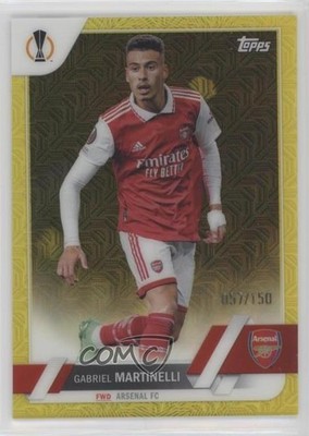 2022 Topps Japan Edition UEFA Club Competitions /150 Gabriel Martinelli #57 13w4