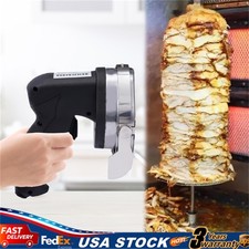Electric Kebab Cutter Slicer Meat Knife Doner Gyros Shawarma Cutting Machine USA