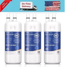 Whirlpool EDR1RXD1 Refrigerator Water Filter 1 | OEM Certified | 3-Pack Genuine