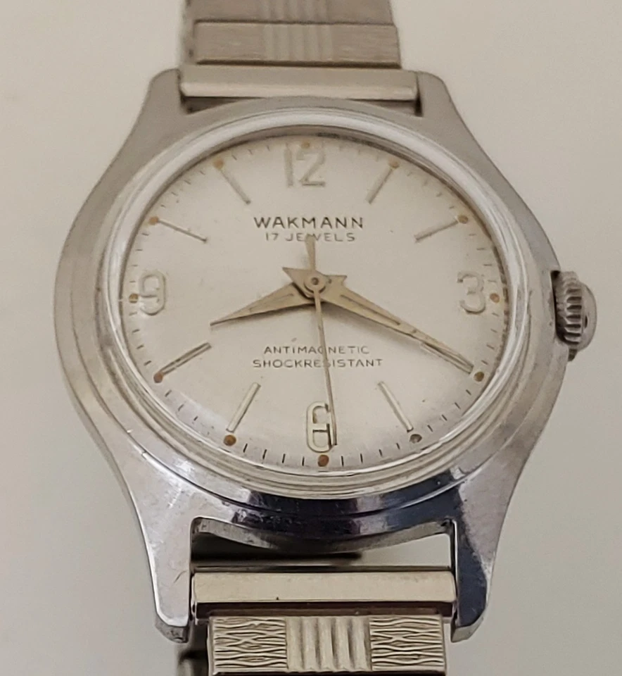 Reloj de pulsera Wakmann vintage años 60 para hombre Foto 3 de 4