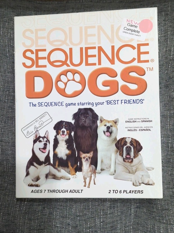 Sequence Dogs Board Game
