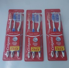 Colgate Classic Clean Soft Bristle Toothbrush...