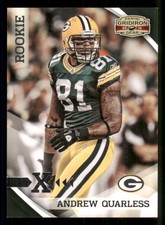 2010 Panini Gridiron Gear Silver X's #152 Andrew Quarless /250