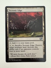 Tectonic Edge MTG Magic the Gathering Card NM Near Mint C14