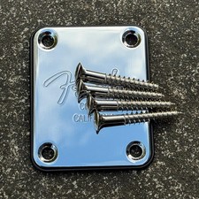 Fender AM/American Series Corona Neck Plate With 4-Bolt
