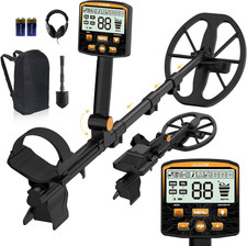 Metal Detector for Adults, Professional Foldable Waterproof Metal Detector with