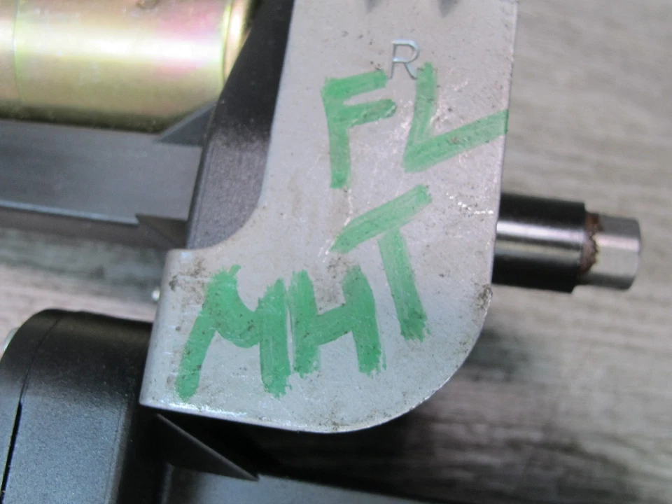 HUMMER H2 2003-2007 ASIENTO DELANTERO IZQUIERDO LADO DEL CONDUCTOR MARCO INFERIOR JUEGO MOTORES LUMBARES Foto 2 de 4