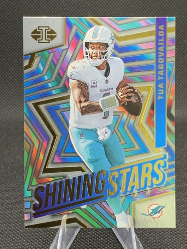 Tua Tagovailoa #14 2024 Panini Illusions Shining Stars card