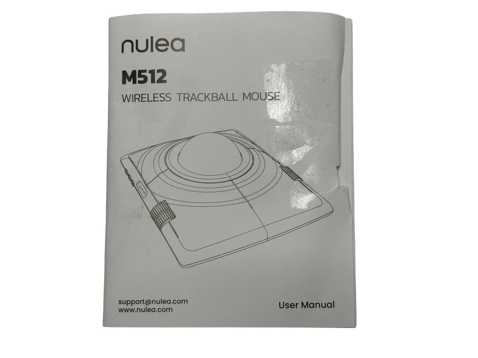 Nulea M512 Wireless Trackball Mouse New Without Box - Image 2 of 4
