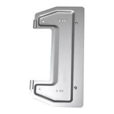 Porte plaque d'immatriculation décoration arrière voiture alliage d'aluminium