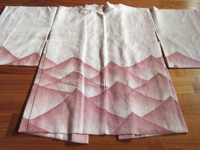 Haori Excellent To-yama * Vintage Rosenberge Sou-Shibori ** guter Zustand