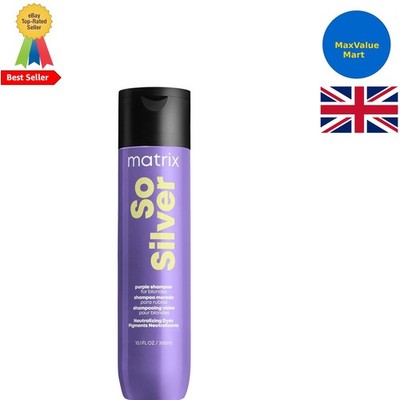 Haarshampoo, für Blondinen, Grautöne und Silberne, strafft + neutralisiert, totale Resu...