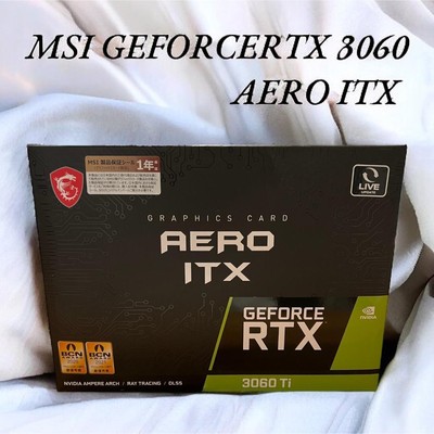 Msi Geforce Rtx 3060 Aero Itx Oc Compact Gaming Graphics Card Gddr6 Ray Tracing