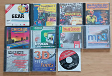 Retro PC Software Windows 3.1 95 Konvolut Visual Basic Tools OVP CD Sammlung