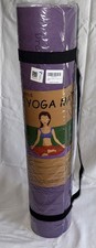 Dralegend TPE Yoga Mat Púrpura Rosa Clásico 1/4 pulgada Pilates Fitness Ejercicio 