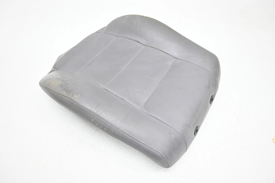 ⭐ 87-94 Bmw E32 Serie 7 Respaldo Superior Delantero Asiento Cojín Cubierta Gris Fabricante Original Foto 2 de 4