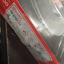2x BREMBO Bremsscheibe PRIME LINE - UV Coated 09.9797.11 für VW SHARAN 7M8 7M9 1