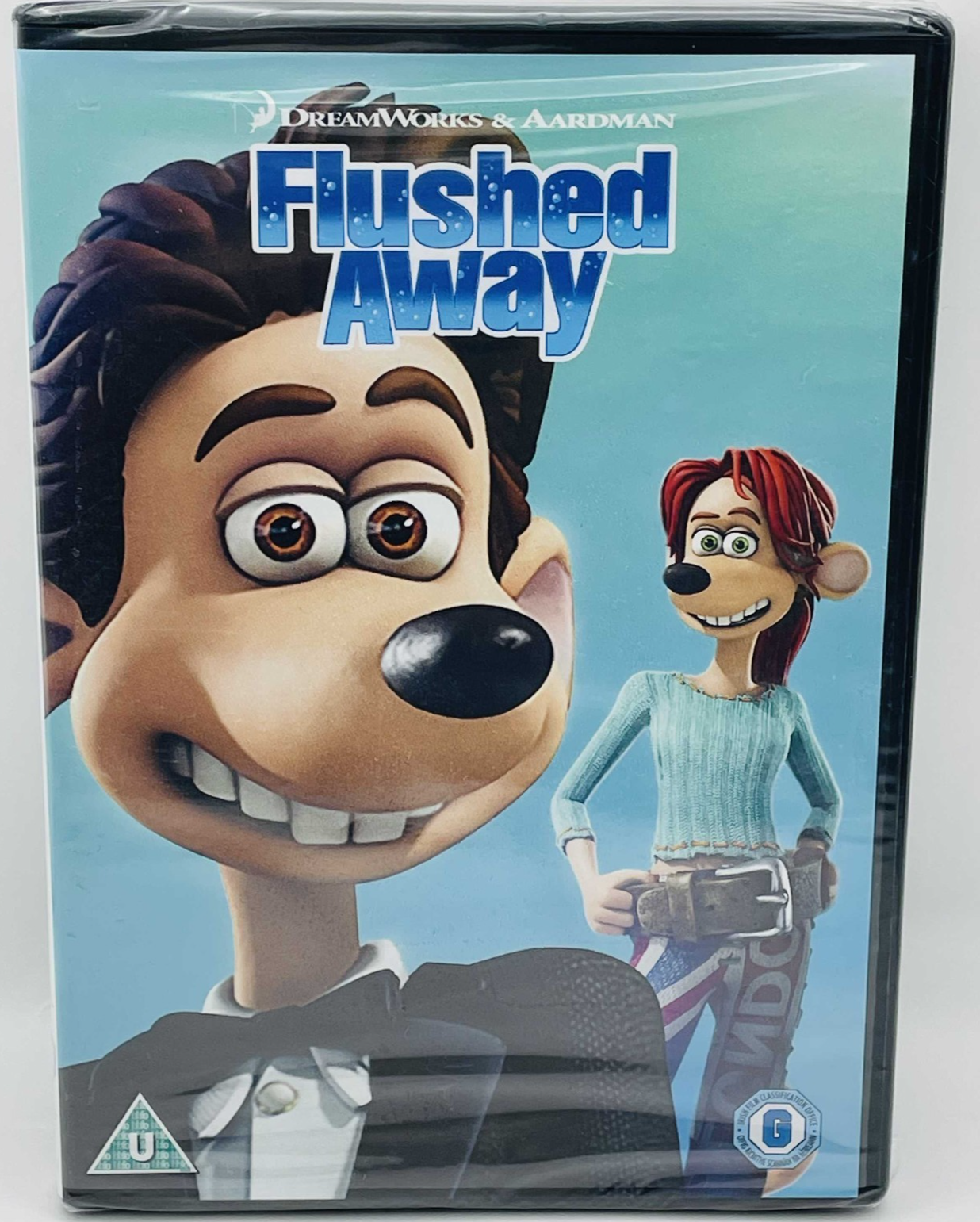 Flushed Away (2018 Artwork Refresh) DVD (New and Sealed)