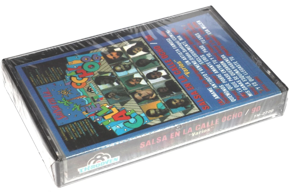 Salsa En La Calle 8 - Año 1990 (Cassette Tape) TH-2720 NUEVO SELLADO NEW SEALED - Image 3 of 4